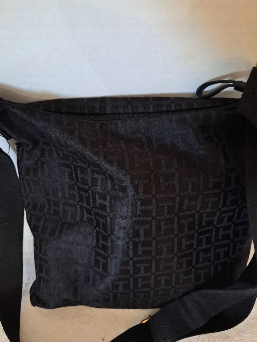 Black Men's Crossbody Shoulder Bag